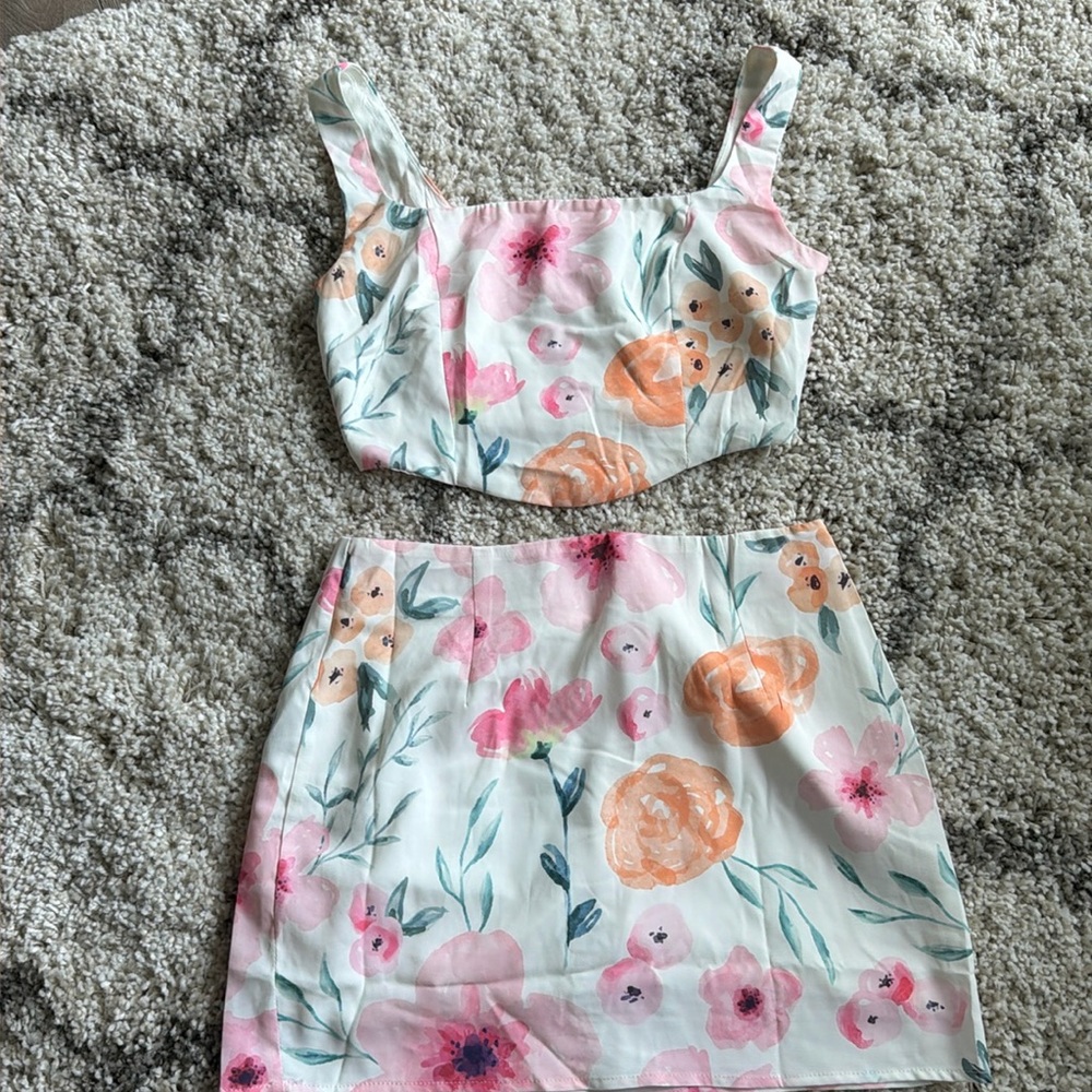 Princess Polly Floral Summer Set